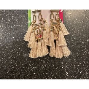 Lilly Pulitzer Boho Safari Chandelier Earrings